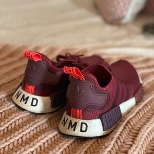 Adidas NMD R1 Maroon Shoes